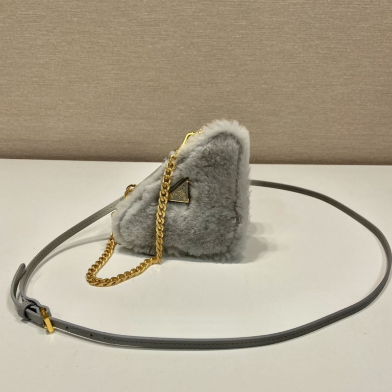 Pra*a triangle pouch